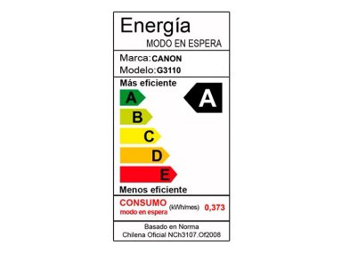 IMPRESORA MULTINFUNCIONAL CANON INYECCIÓN TINTA PIXMA G3110 WIFI - 5