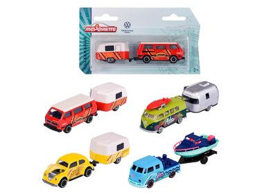 VEHICULO MAJORETTE VOLKSWAGEN TRAILERS / MODELO ALEATORIO - 1
