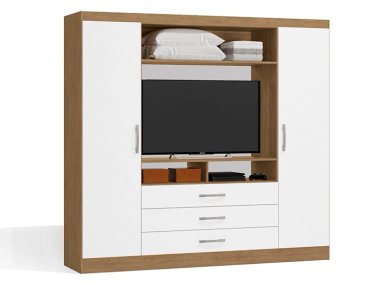 CLOSET YARDAS FREIJO G584 LCD 46 2 PUERTAS 3 CAJONES BLANCO - 1