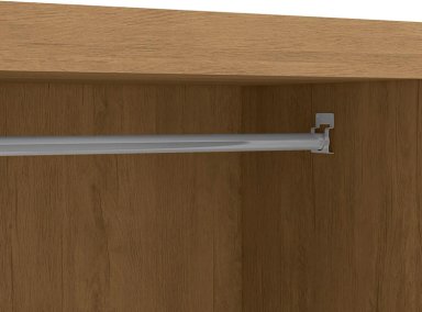 CLOSET YARDAS FREIJO S484 4 PUERTAS 3 CAJONES NEGRO MATE - 4