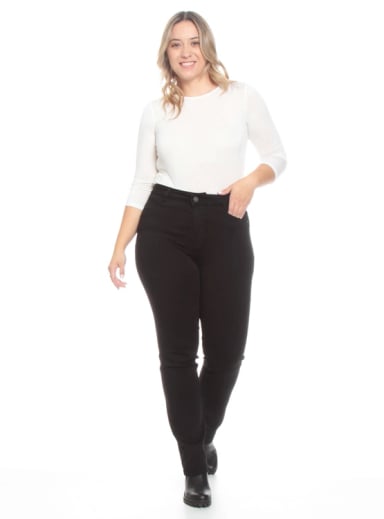JEANS MUJER WADOS RECTO TIRO ALTO - 2