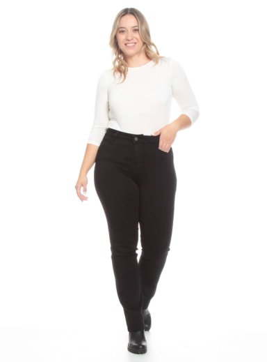 JEANS MUJER WADOS RECTO TIRO ALTO - 2