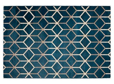 ALFOMBRA IDETEX HEATSET MAVI CONTEMPORÁNEA MODERNA 160 X 235 CM AZUL - 1