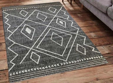ALFOMBRA IDETEX ATENEA SISAL SMOKE CONTEMPORÁNEA MODERNA 160 X 230 CM - 2