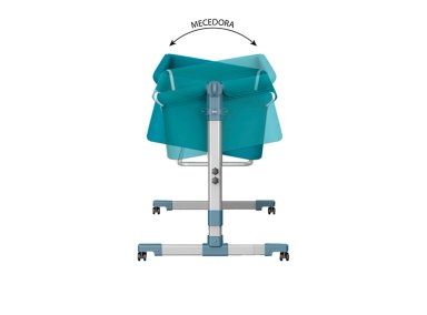 CUNA COLECHO MECEDOR BEBEGLO NEAR RS-6010-1 METAL TURQUESA - 2