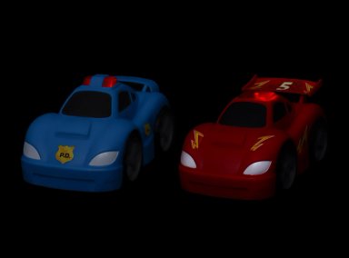 AUTO ESCALA ULTRA TOYS DEPORTIVO AZUL O ROJO - 7