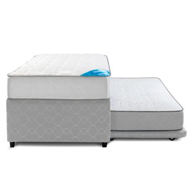CAMA DIVAN FLEX URBANO URBAN 1 PLAZA BLANCO - 2