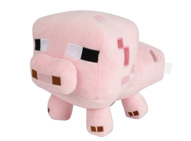 PELUCHE MINECRAFT PINK 25 CM - 1