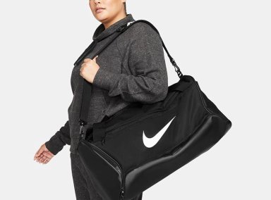 BOLSO DEPORTIVO NIKE BRASILIA 9.5 NEGRO - 9