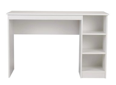 ESCRITORIO CIC 2 REPISAS 123X53X80 CM BLANCO - 2