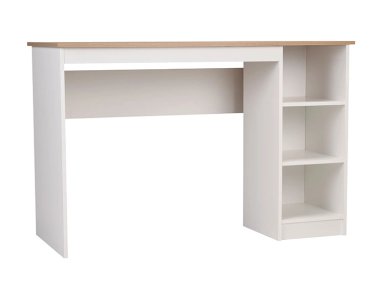 ESCRITORIO CIC 2 REPISAS BLANCO-OLMO ALPINO - 4