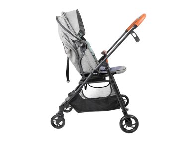 COCHE PASEO INFANTI ZURI 360° ACERO GRIS - 3