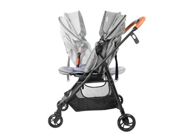 COCHE PASEO INFANTI ZURI 360° ACERO GRIS - 4