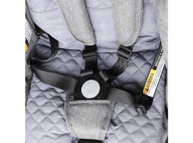 COCHE PASEO INFANTI ZURI 360° ACERO GRIS - 8