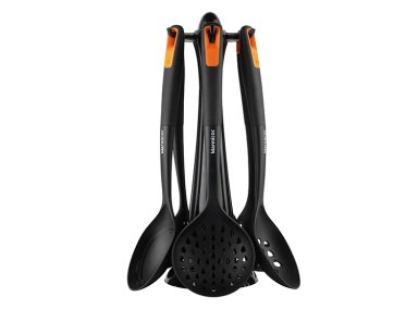 SET 7 UTENSILIOS COCINA MARMICOC SPRING NEGRO - 2