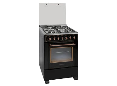 COCINA A GAS SINDELEN CH-6850RD 4 PLATOS NEGRO - 2