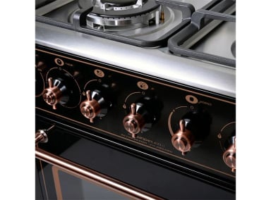 COCINA A GAS SINDELEN CH-6850RD 4 PLATOS NEGRO - 4