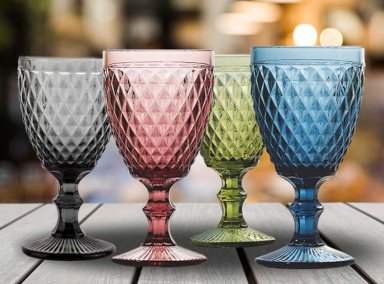 SET COPAS CUISINE MURANO COLOR X4 - 1