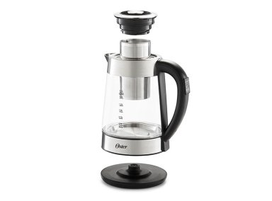 HERVIDOR ELÉCTRICO OSTER 1.7 L BVSTKT8990 VIDRIO SELECCIÓN TEMPERATURA E INFUSOR TÉ - 2