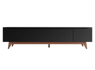 RACK PARA TV 70 PULGADAS FLYNT DECOCASA 2.2 NEGRO - 1
