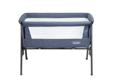 CUNA COLECHO BEBE EASY CON BOLSO AZUL BEBESIT - 2