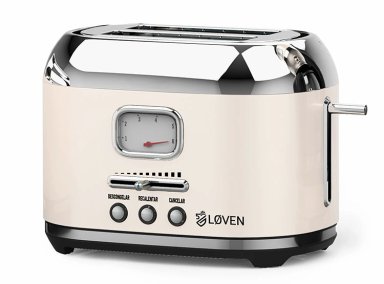 SET DE DESAYUNO LOVEN HERVIDOR RETRO KOKER + TOSTADOR RETRO BRODRISTER - 2