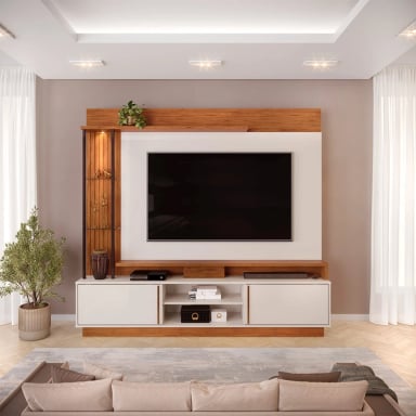 CENTRO DE ENTRETENIMIENTO DI PORETTI DESIGN MARTINO HOME 2P 70" - 1