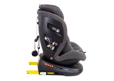 SILLA DE AUTO BEBE CONVERTIBLE SUPRA PREMIUM 360 ISOFIX GRIS - 4