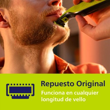 CABEZAL DE REPUESTO PHILIPS ONEBLADE FACE&BODY QP610/51 - 5