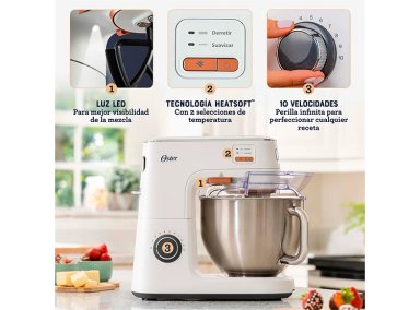 BATIDORA PLANETARIA OSTER® CON TECNOLOGÍA HEATSOFT™ FPSTSMPL4W - 7