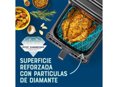 FREIDORA DE AIRE OSTER 9 L DIGITAL DIAMOND FORCE CKSTAF90D - 4