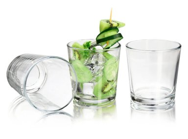 SET 6 VASOS LIBBEY CAVANA DOF VIDRIO TRANSPARENTE - 2
