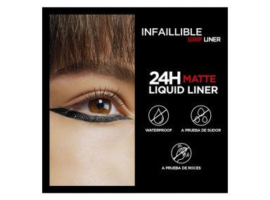 DELINEADOR DE OJOS LOREAL INFALLIBLE 24H MATTE LIQUID WATERPROOF 3 ML - 4