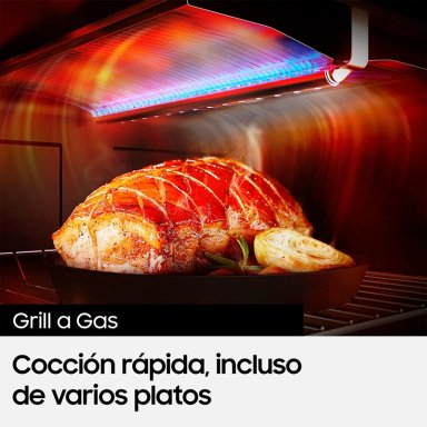 COCINA A GAS SAMSUNG NX52A7422CS 5 PLATOS GRIS - 7