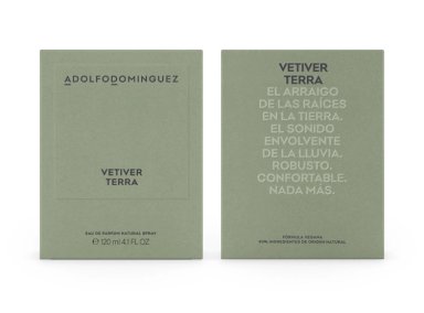 PERFUME ADOLFO DOMINGUEZ VETIVER TERRA HOMBRE EDP 120 ML - 3