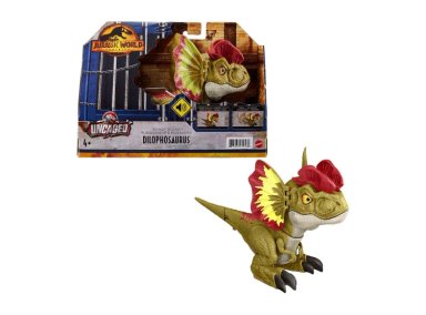 DINOSAURIO INTERACTIVO JURASSIC WORLD ROADY ROARS DILOPHOSAURUS - 1