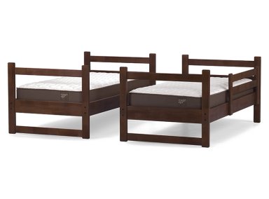 SET ROSEN CAMAROTE ERGO T 1 PLAZA CHOCOLATE + COLCHONES - 2