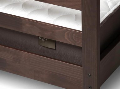 SET ROSEN CAMAROTE ERGO T 1 PLAZA CHOCOLATE + COLCHONES - 6