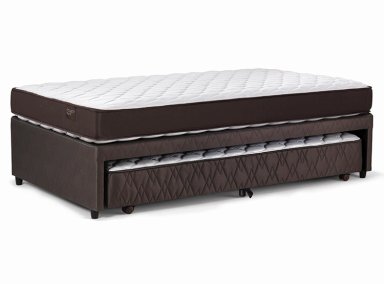 CAMA DIVAN ROSEN ERGO T 1.5 PLAZAS CAFÉ - 4