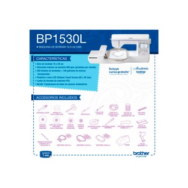 BORDADORA BROTHER BP1530L - 3