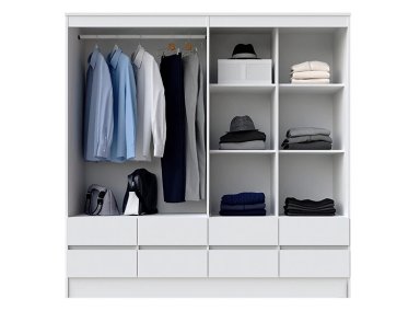 CLOSET CIC MAULE BLANCO 8C 4P - 3