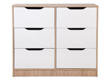 COMODA CIC OLMO BLANCO 6C - 1