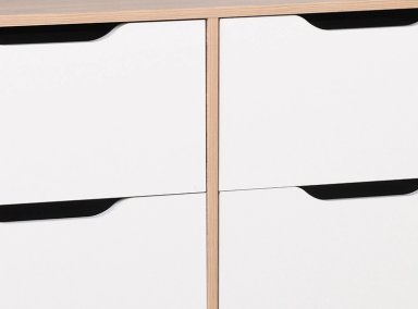 COMODA CIC OLMO BLANCO 6C - 4