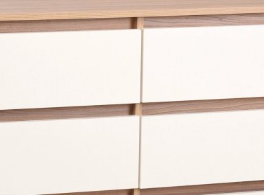 COMODA CIC NORDICA OLMO BLANCO 6C - 4