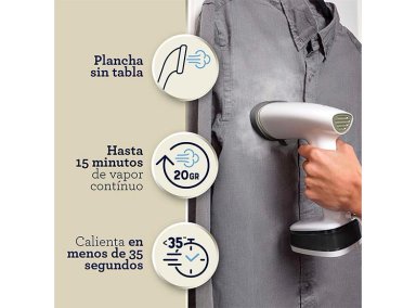 PLANCHA A VAPOR OSTER 1200 W GCSTFS200 VAPORIZADOR PRENDAS DE MANO PLEGABLE - 3