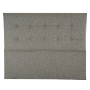 JUEGO DE DORMITORIO FLEX CAMA EUROPEA MAJESTY BD 2 PLAZAS + RESPALDO DESIGN GRIS - 3