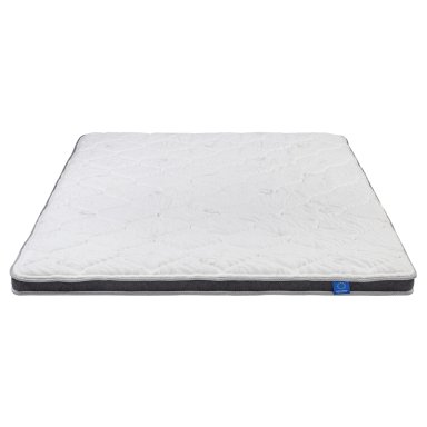 CUBRECOLCHON TOPPER FLEX KING BLANCO LISO SALUS - 3