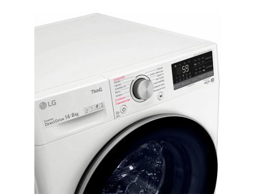 LAVADORA SECADORA LG WD14WVC4S6 14KG 8KG BLANCO - 8