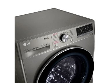 LAVADORA SECADORA LG WD14VVC4S6C 14KG 8KG PLATA - 8