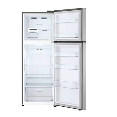 REFRIGERADOR TOP FREEZER LG VT32BPP 315L NO FROST PLATA - 3